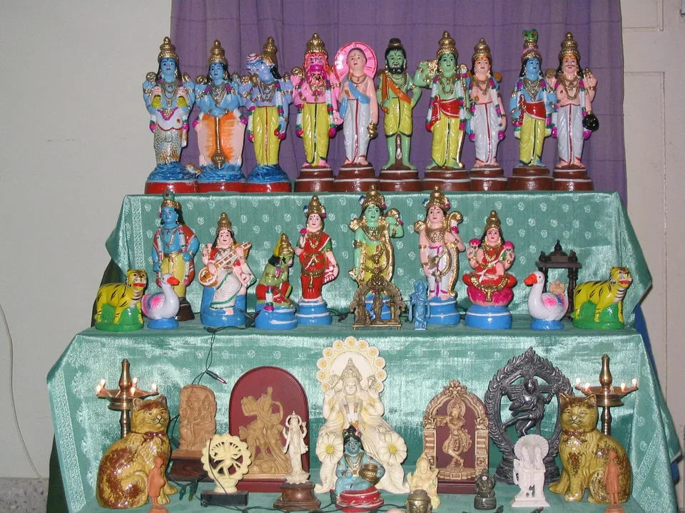 Dasavatharam Golu Set — hand-made golu doll from The Golu Shop