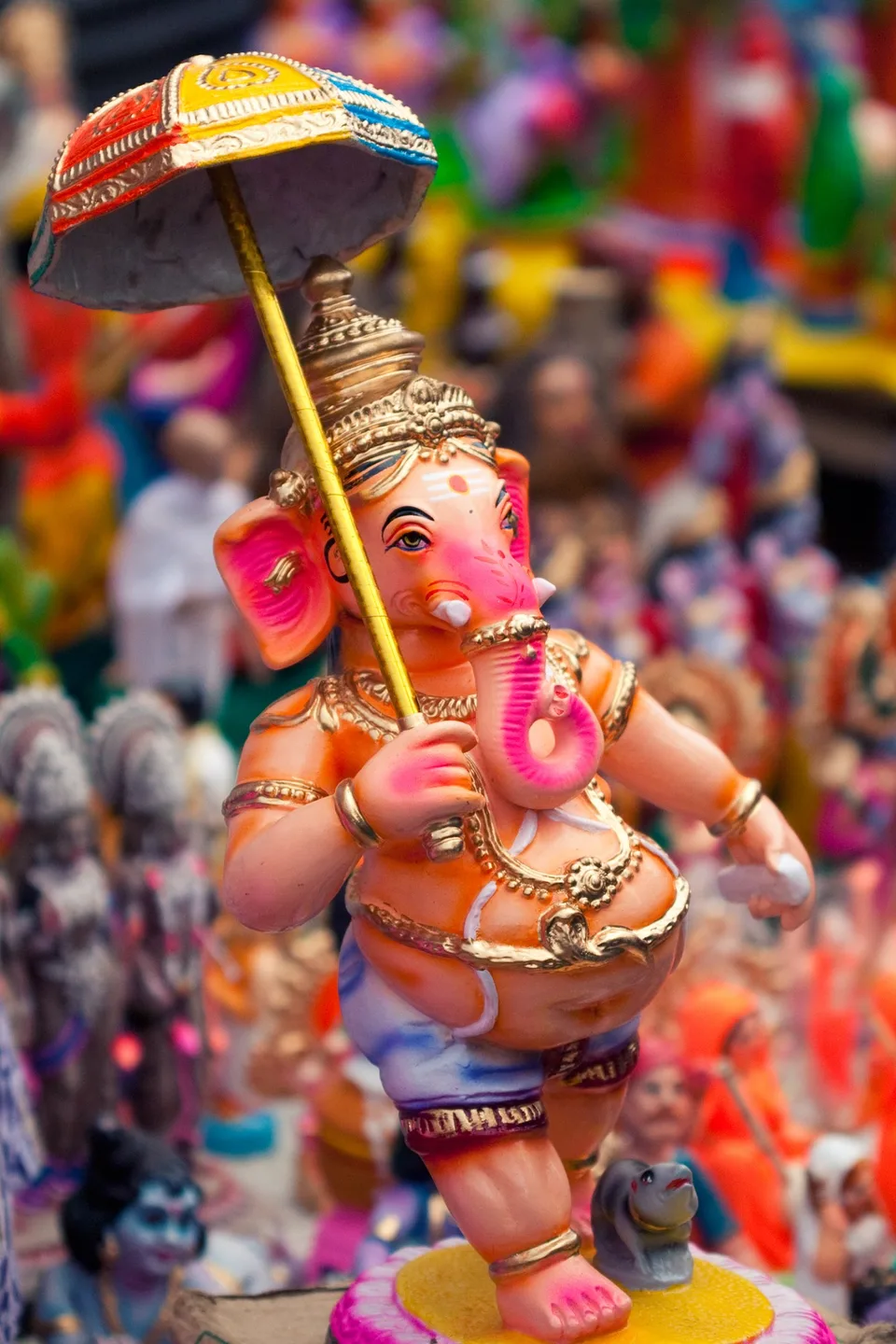 Chatra Ganesha Golu Doll — hand-made golu doll from The Golu Shop