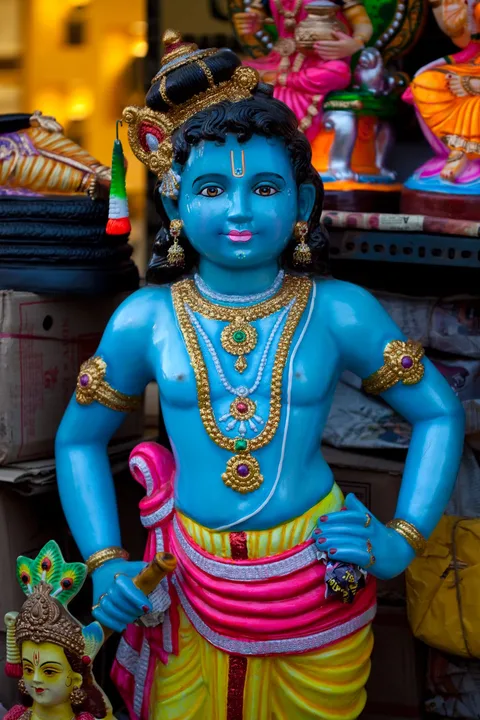 Bala Krishna Golu Doll — hand-made golu doll from The Golu Shop