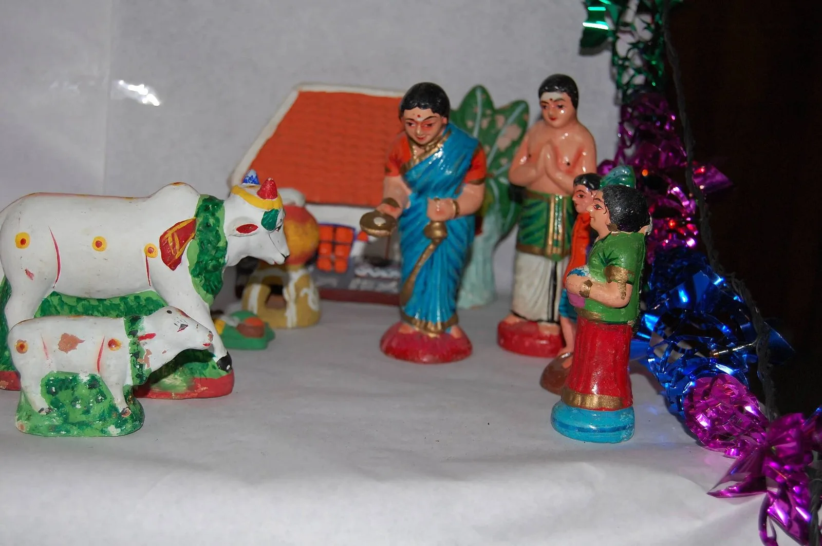 Pongal Village Theme Set — hand-made golu doll from The Golu Shop