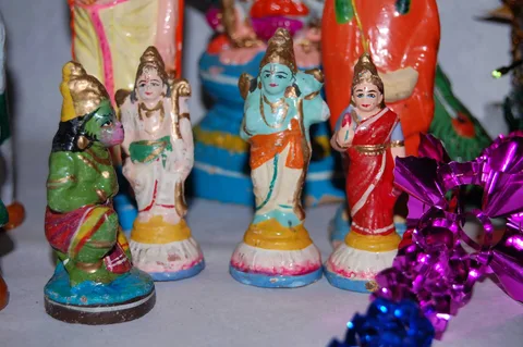 Ramayana Golu Set — hand-made golu doll from The Golu Shop