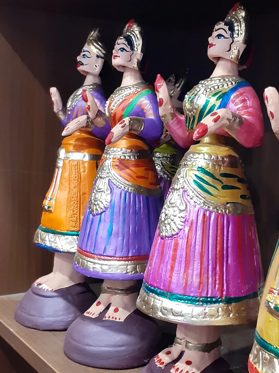 Thanjavur Bharatanatyam Dolls — hand-made golu doll from The Golu Shop